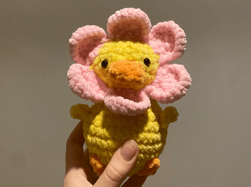 Crochet duck