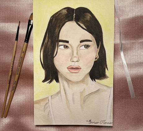 Gracie Abrams painting