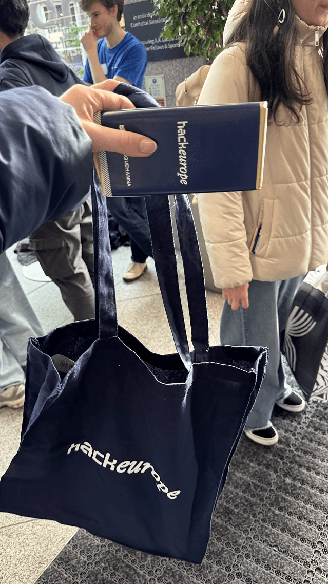 Merch at HackEurope